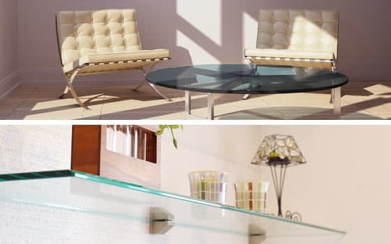 Glass Table Tops & Shelving